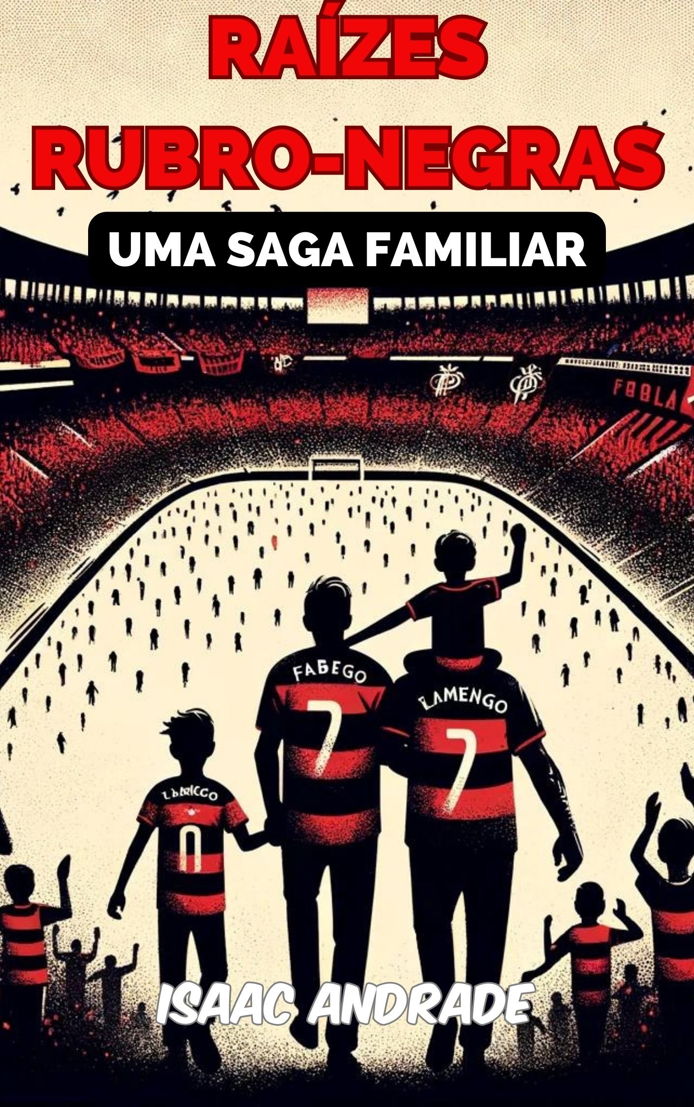 Capa do livro Raízes Rubro-Negras: Uma Saga Familiar
